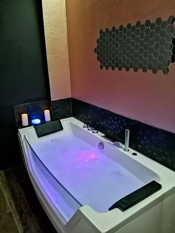 Appartement Avec Balneo Et Sauna Privatif - Le Rose Cuivre Troyes Kültér fotó